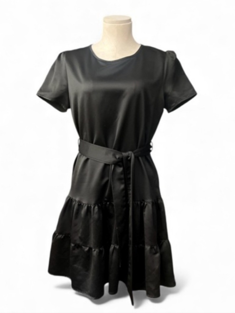 Studio Pasha Chic Black Mini Dress